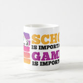 Mug L'École Est Important, Mais Le Jeu Est Important J (Centre)