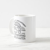 Mug L'École Est Importante, Mais L'Agriculture Est Imp (Devant gauche)