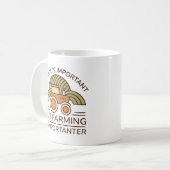 Mug L'École Est Importante, Mais L'Agriculture Est Imp (Devant gauche)