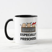 Mug L'école préscolaire est les T-shirts et les (Gauche)
