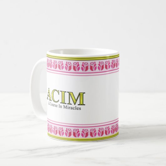 Mug Leçon de l'ACIM 155 (Devant gauche)