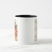 Mug Leçon de mathématiques, d'un traité mathématique (Centre)