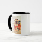 Mug Leçon de mathématiques, d'un traité mathématique (Devant gauche)