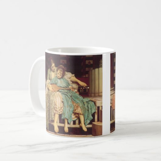 Mug Leçon de musique par Lord Frederic Leighton (Devant gauche)