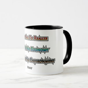 Mug L'économie contre l'environnement