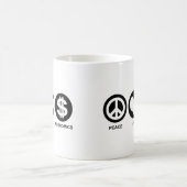 Mug L'économie de l'amour pour la paix (Centre)