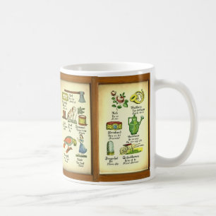 Mug Leçons allemand-français antiques d'anglais