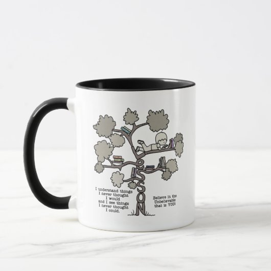 Mug Leçons apprises (Gauche)