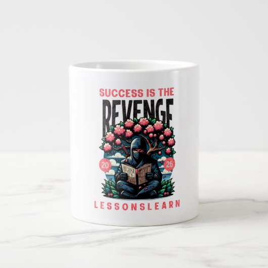 MUG LEÇONS APPRISES DE VENGEANCE RÉUSSITE MAISON (Devant)