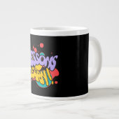 MUG LEÇONS APPRISES ÉCLABOUSSURE DE PEINTURE DE CU (Devant droit)
