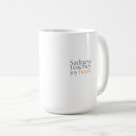 Mug Leçons en lumière (Devant droit)