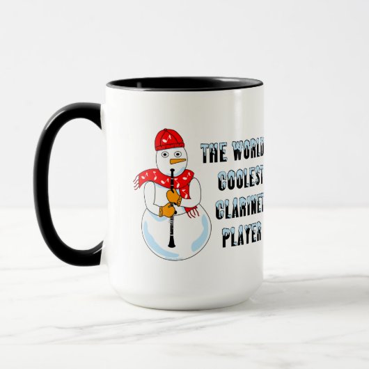 Mug Lecteur Clarinet plus froid (Gauche)