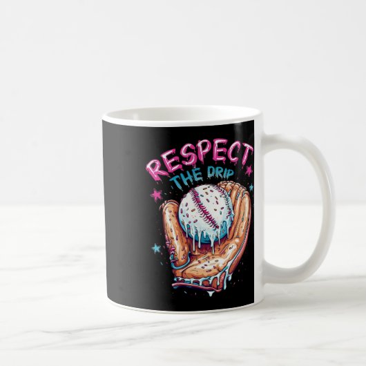 Mug Lecteur De Baseball Pour Les Garçons Crème Glace R (Droite)