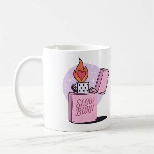 Mug Lecteur de gravure lente (Gauche)
