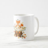 Mug Lecteur de la forêt curieuse (Devant droit)