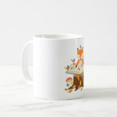 Mug Lecteur de la forêt curieuse (Devant gauche)
