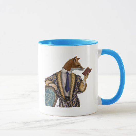 Mug Lecteur de livre Fox (Droite)