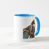 Mug Lecteur de livre Fox (Devant droit)