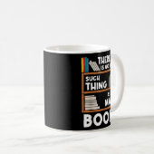Mug Lecteur de livre Lecture Lover Librarian Librairie (Devant droit)