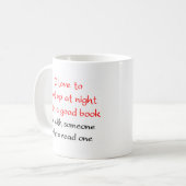 Mug lecteur de livres (Devant gauche)
