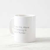 Mug Lecteur de mystères cosy (Devant gauche)