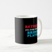 Mug Lecteur de pont à la retraite pour (Devant droit)