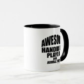 Mug Lecteur Handbell génial (Devant droit)