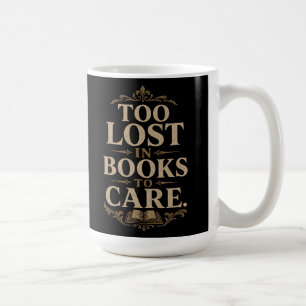 Mug Lecteur vintage d'académie sombre amateur de livre