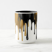 Mug Lecteurs de peinture noir et or (Centre)