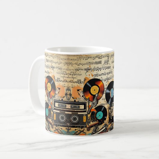 Mug Lecteurs vintages (Devant gauche)