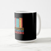 Mug Lecture - 100% de chance de lire un livre drôle (Devant droit)