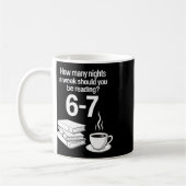 Mug Lecture 67 Mème Professeur d'anglais Amateur de li (Gauche)