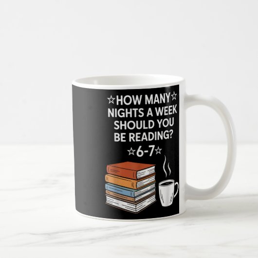 Mug Lecture 67 Six Seven Mème Professeur d'anglais Drô (Droite)