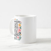 Mug Lecture Amusante 6 7 Six Sept Mème Professeur D'an (Devant gauche)