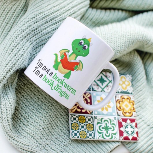 Mug Lecture amusante du livre - ver de livre