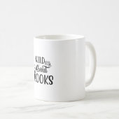 Mug Lecture Art Wild À propos des livres (Devant droit)