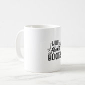 Mug Lecture Art Wild À propos des livres (Devant gauche)
