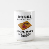 Mug Lecture Automne Retraite Livres Me Rendre Heureux (Centre)