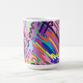 Mug Lecture couleur Impression Abstraite (Centre)