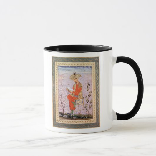 Mug Lecture de Babur, Mughal (Droite)
