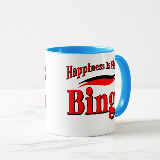 Mug Lecture de Bingo (Devant droit)