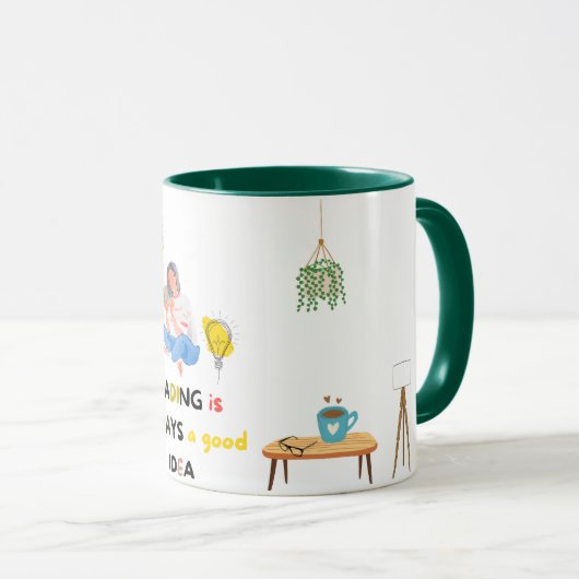 Mug Lecture de boue (Devant droit)