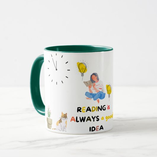 Mug Lecture de boue (Devant gauche)