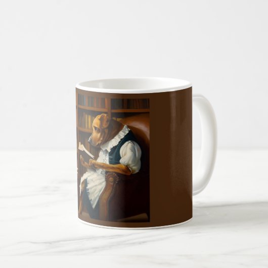 Mug Lecture de chien (Devant droit)