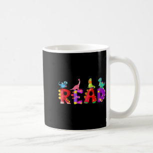 Mug Lecture de dinosaure drôle livre t rex dino amateu