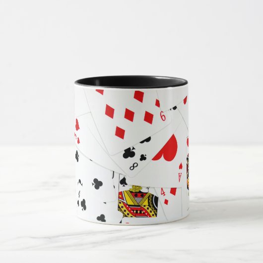 Mug Lecture de la collection de cartes (Centre)