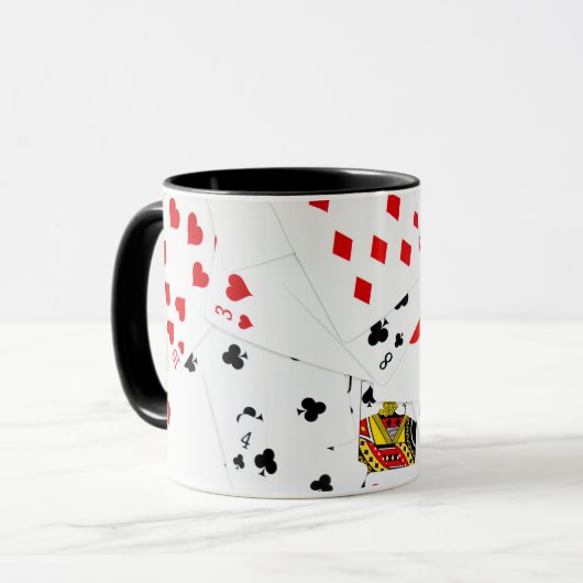 Mug Lecture de la collection de cartes (Devant gauche)