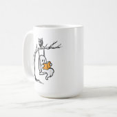 Mug Lecture de l'Halloween Ghost (Devant gauche)
