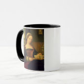Mug Lecture de Mary Magdalene (huile sur le panneau) (Devant gauche)