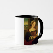 Mug Lecture de Mary Magdalene (huile sur le panneau) (Devant droit)